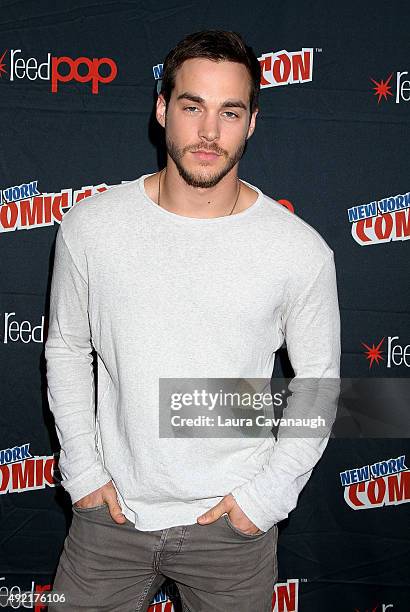 Chris Wood of "Containment" attends New York Comic-Con 2015 day three at The Jacob K. Javits Convention Center on October 10, 2015 in New York City.