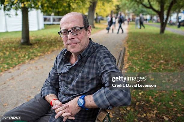 Nick Robinson, BBC Political Editor, at the Cheltenham Literature Festival on October 10, 2015 in Cheltenham, England.