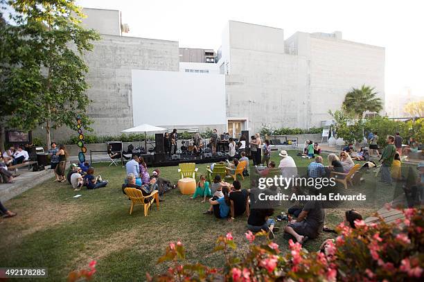 Alexandra & The Starlight Band perform onstage as part of the Venice Art Walk and Auctions at Google Headquarters on May 18, 2014 in Venice,...