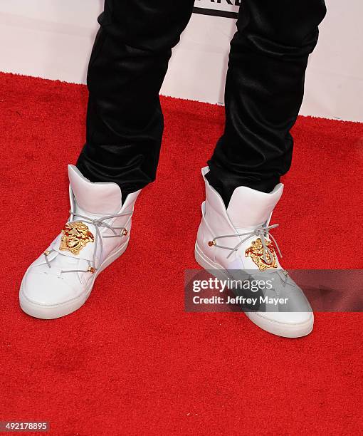 Recording artist Austin Mahone at the 2014 Billboard Music Awards at the MGM Grand Garden Arena on May 18, 2014 in Las Vegas, Nevada.