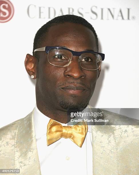 Professional football player Ricardo Lockette arrives for the 29th Anniversary Sports Spectacular Gala at the Hyatt Regency Century Plaza on May 18,...