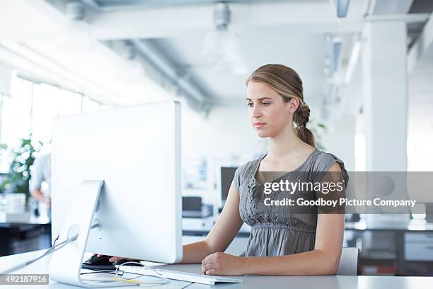 Hard Working Computer Worker 1,671 Woman Working Hard At Computer Stock Photos, High-Res Pictures ...