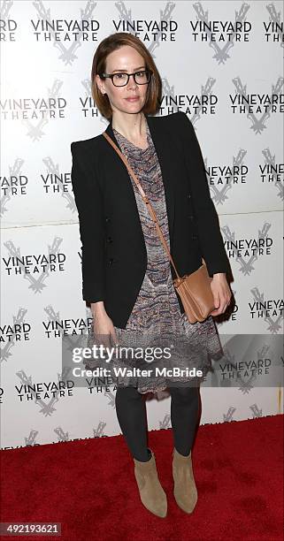 Sarah Paulson attends the "Too Much Sun" Opening Night at Vineyard Theatre on May 18, 2014 in New York City.