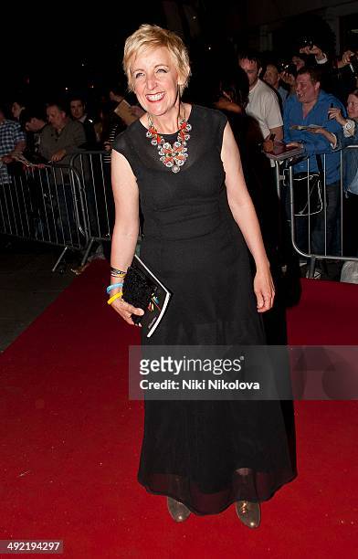 Julie Hesmondhalgh arrives at the Arqiva British Academy Television Awards after party held at the Grosvenor house, Park Lane on May 18, 2014 in...