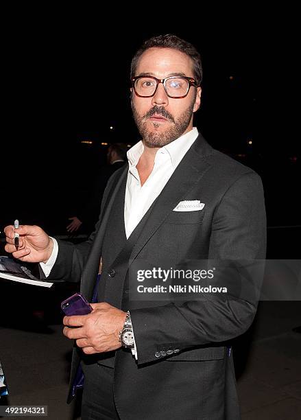 Jeremy Piven arrives at the Arqiva British Academy Television Awards after party hed at the Grosvenor hotel, Park Lane on May 18, 2014 in London,...