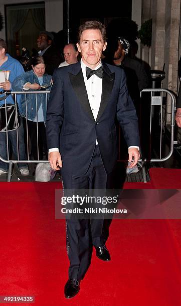 Rob Brydon arrives at the Arqiva British Academy Television Awards after party held at the Grosvenor house, Park Lane on May 18, 2014 in London,...