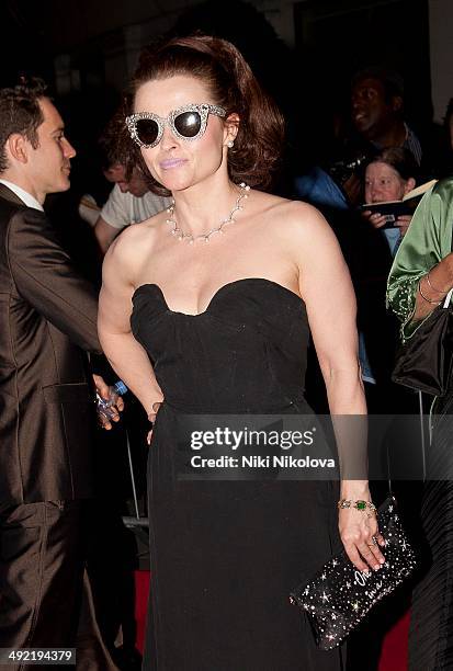 Helena Bonham Carter arrives at the Arqiva British Academy Television Awards after party held at the Grosvenor house, Park Lane on May 18, 2014 in...