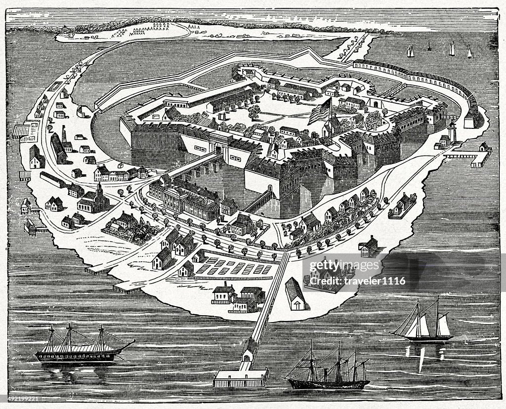 Fortress Monroe, Hampton, Virginia