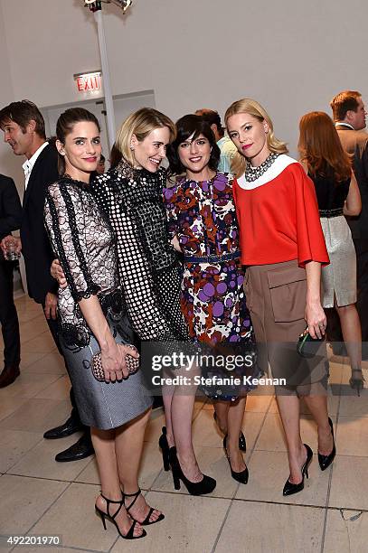 Amanda Peet, Sarah Paulson, Selma Blair and Elizabeth Banks, all wearing Bottega Veneta, attend Hammer Museum's "Gala in the Garden" Sponsored by...