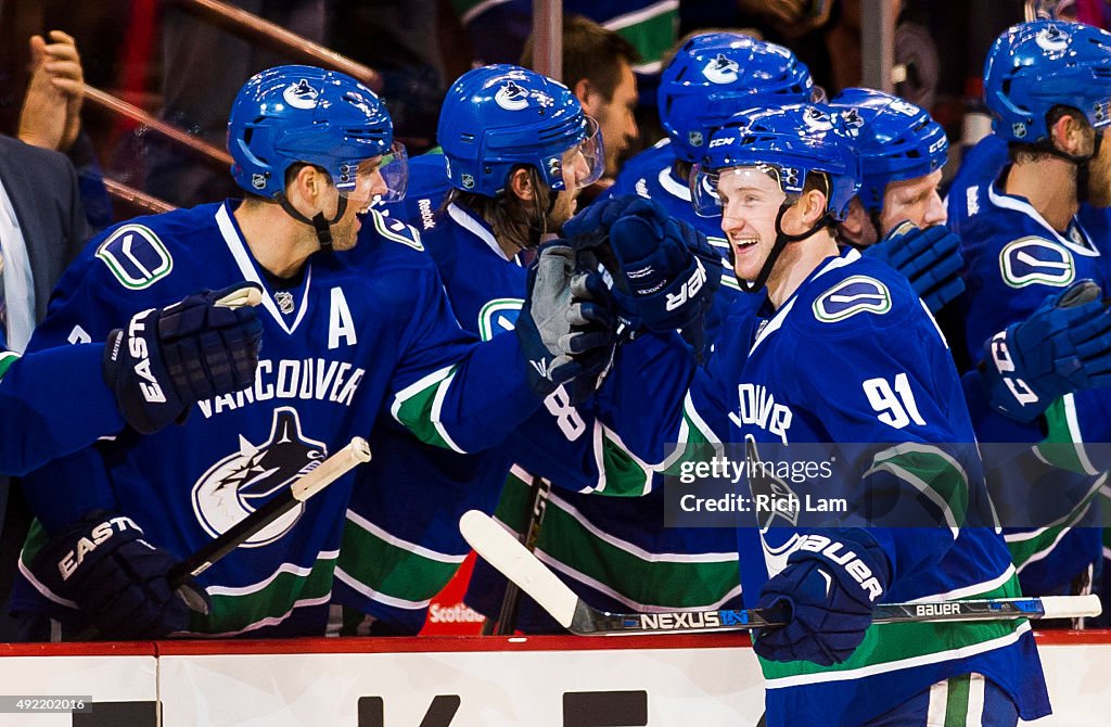 Calgary Flames v Vancouver Canucks