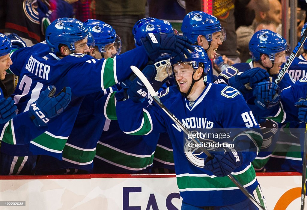 Calgary Flames v Vancouver Canucks