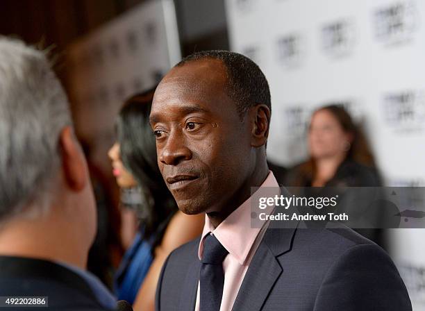 Filmmaker Don Cheadle attends 53rd New York Film Festival Closing Night Gala Screening of "Miles Ahead" at Alice Tully Hall, Lincoln Center on...