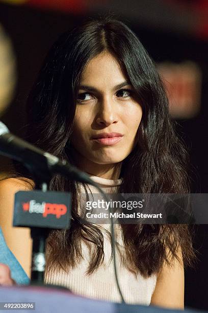 Actress Elodie Yung attends Marvel's "Daredevil" panel during New York Comic-Con Day 3 at The Jacob K. Javits Convention Center on October 10, 2015...