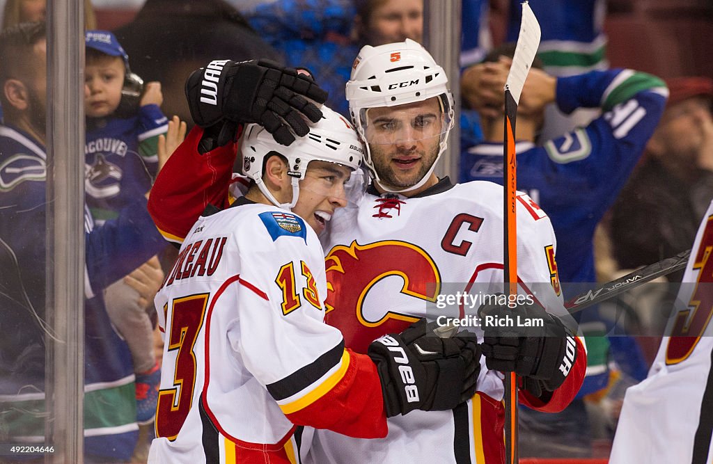 Calgary Flames v Vancouver Canucks