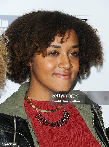 Imani Cheadle attends the 53rd New York Film Festival - closing night gala presentation and premiere of "Miles Ahead" at Alice Tully Hall on October...