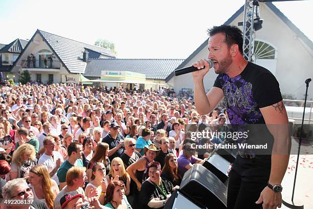 Michael Wendler attends the Michael Wendler Ranch Party 2014 on May 18, 2014 in Dinslaken, Germany.