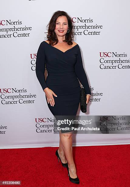 Actress Fran Drescher attends the USC Norris Cancer Center Gala at the Beverly Wilshire Four Seasons Hotel on October 10, 2015 in Beverly Hills,...