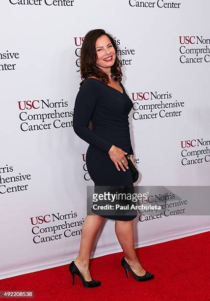 Actress Fran Drescher attends the USC Norris Cancer Center Gala at the Beverly Wilshire Four Seasons Hotel on October 10, 2015 in Beverly Hills,...