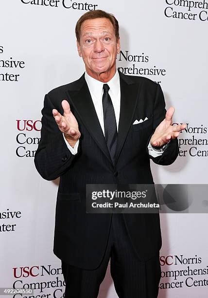 Actor Joe Piscopo attends the USC Norris Cancer Center Gala at the Beverly Wilshire Four Seasons Hotel on October 10, 2015 in Beverly Hills,...