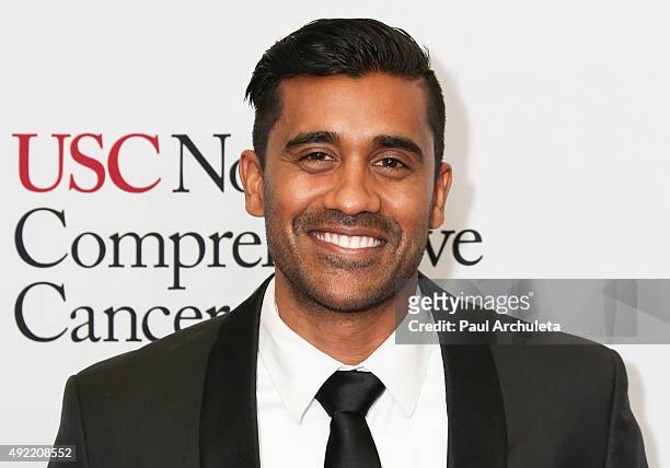 Hip-Hop Artist DeLon attends the USC Norris Cancer Center Gala at the Beverly Wilshire Four Seasons Hotel on October 10, 2015 in Beverly Hills,...