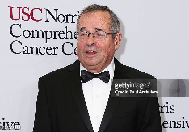 Nobel Prize Winner Arieh Warshel attends the USC Norris Cancer Center Gala at the Beverly Wilshire Four Seasons Hotel on October 10, 2015 in Beverly...
