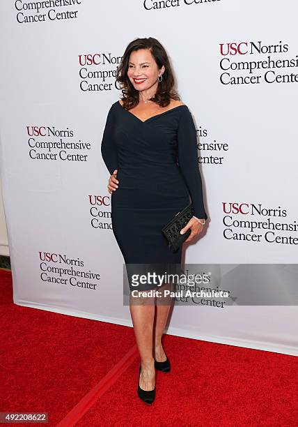 Actress Fran Drescher attends the USC Norris Cancer Center Gala at the Beverly Wilshire Four Seasons Hotel on October 10, 2015 in Beverly Hills,...