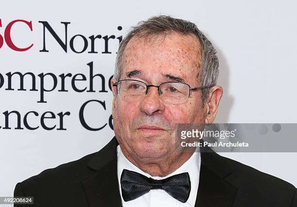 Nobel Prize Winner Arieh Warshel attends the USC Norris Cancer Center Gala at the Beverly Wilshire Four Seasons Hotel on October 10, 2015 in Beverly...
