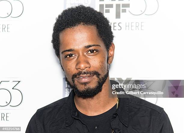 Actor Keith Stanfield attends 53rd New York Film Festival closing night gala presentation of 'Miles Ahead' at Alice Tully Hall on October 10, 2015 in...