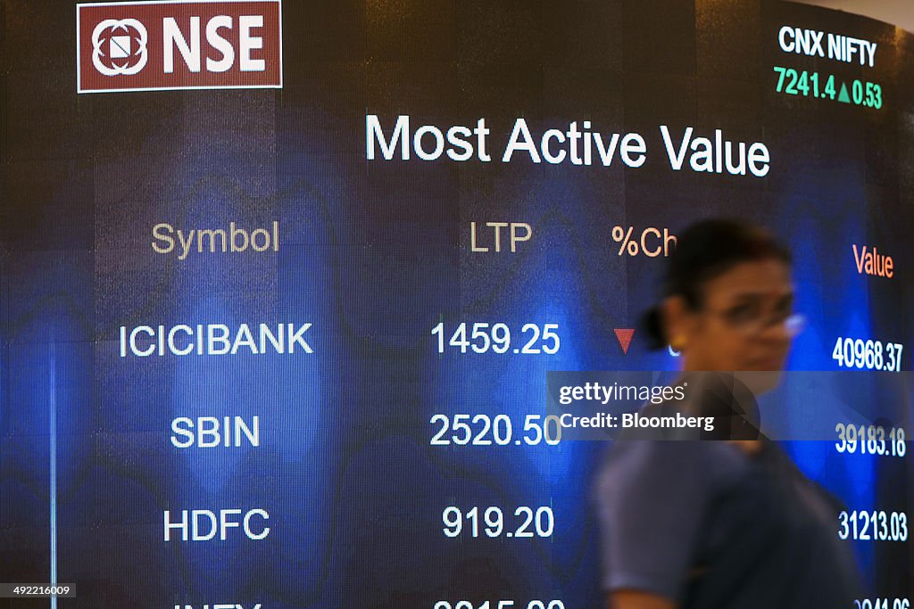 Inside The National Stock Exchange As Nifty Stock-Index Futures Rally On Political Optimism