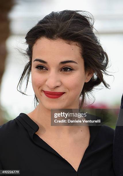 Camelia Jordana attends the "Bird People" Photocall at the 67th Annual Cannes Film Festival on May 19, 2014 in Cannes, France.