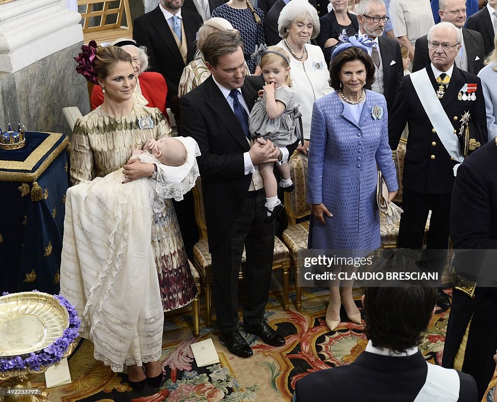 SWEDEN-ROYALS-PRINCE NICOLAS-CHRISTENING