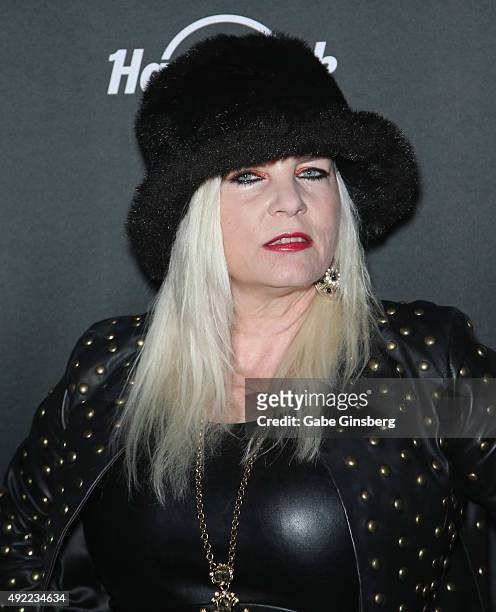 Publisher Sally Steele attends Hard Rock Cafe Las Vegas at Hard Rock Hotel's 25th anniversary celebration on October 10, 2015 in Las Vegas, Nevada.