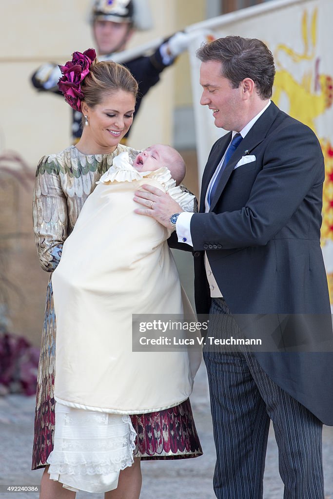 Christening of Prince Nicolas of Sweden