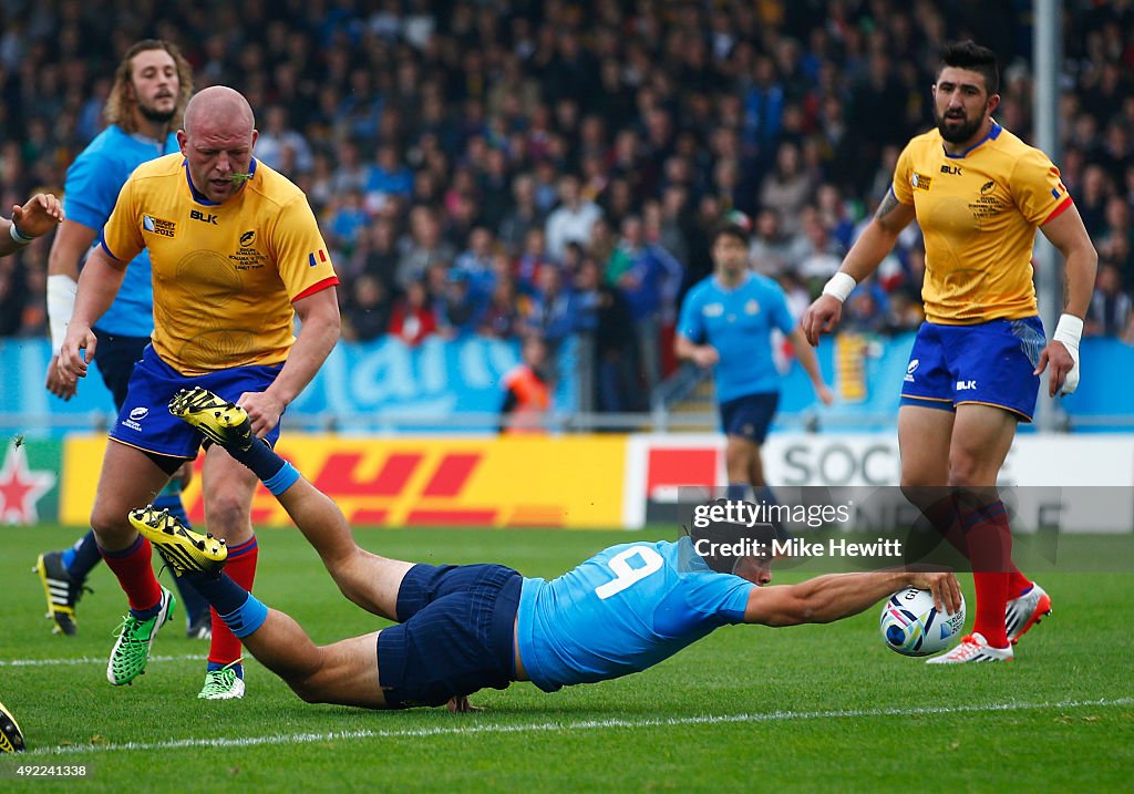 Italy v Romania - Group D: Rugby World Cup 2015