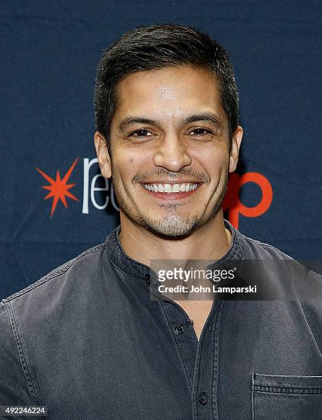 Nicholas Gonzalez attends Boardertown press preview during New York Comic-Con 2015 day 3 at The Jacob K. Javits Convention Center on October 10, 2015...