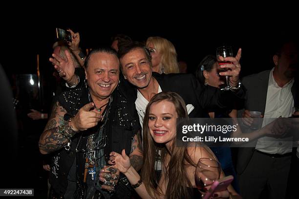 General view of the atmosphere at Victorino Noval's birthday celebration at The Vineyard Beverly Hills on October 10, 2015 in Beverly Hills,...