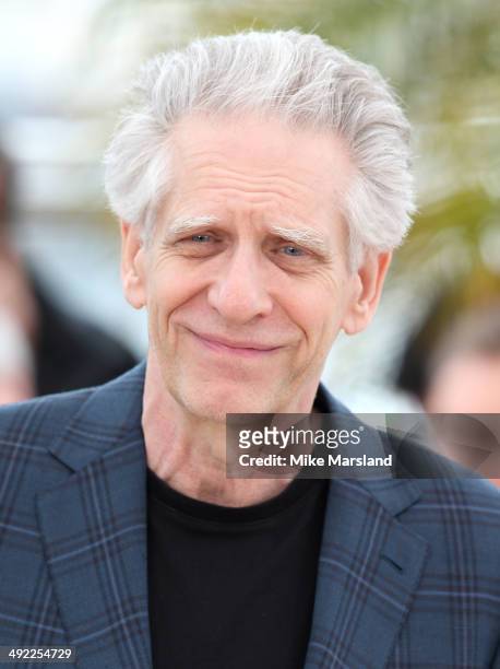David Cronenberg attends the "Maps To The Stars" photocall at the 67th Annual Cannes Film Festival on May 19, 2014 in Cannes, France.