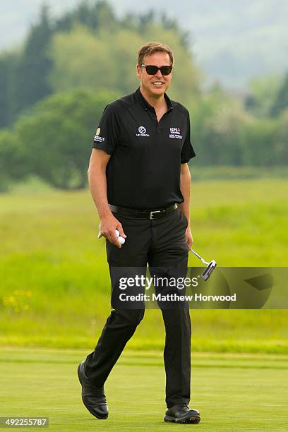 Businessman Peter Jones during the Mike Tindall Celebrity Golf Classic in support of Rugby for Heroes and the On Course Foundation at Celtic Manor...