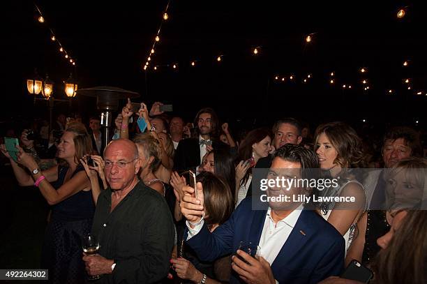 General view of the atmosphere at Victorino Noval's birthday celebration at The Vineyard Beverly Hills on October 10, 2015 in Beverly Hills,...