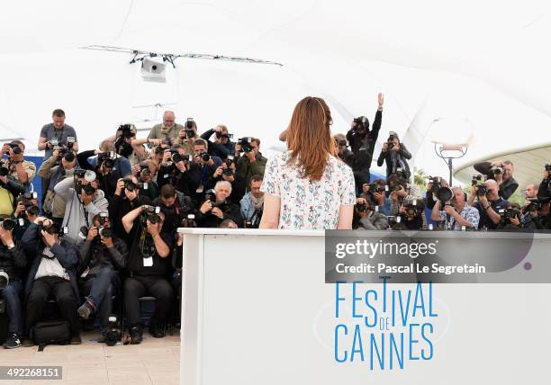 Actress Anais Demoustier attends the "Bird People" photocall at the 67th Annual Cannes Film Festival on May 19, 2014 in Cannes, France.