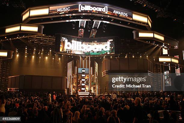 General view of the 2014 Billboard Music Awards held at MGM Grand Garden Arena on May 18, 2014 in Las Vegas, Nevada.