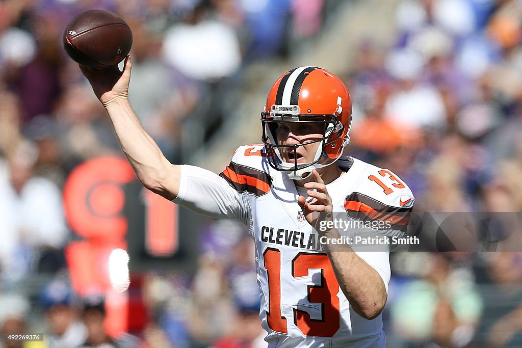 Cleveland Browns v Baltimore Ravens