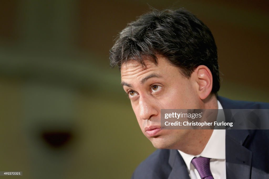 Labour Leader Ed Miliband Announces Minimum Wage Plans