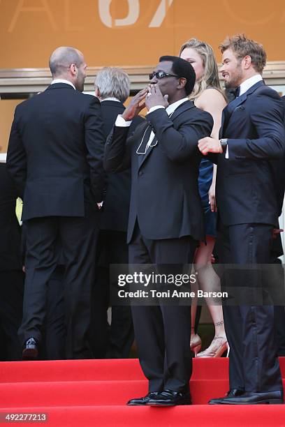 Wesley Snipes attends "The Expendables 3" Premiere at the 67th Annual Cannes Film Festival on May 18, 2014 in Cannes, France.