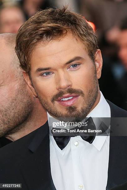 Kellan Lutz attends "The Expendables 3" Premiere at the 67th Annual Cannes Film Festival on May 18, 2014 in Cannes, France.