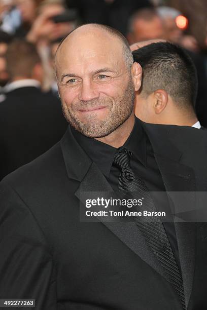 Randy Couture attends "The Expendables 3" Premiere at the 67th Annual Cannes Film Festival on May 18, 2014 in Cannes, France.