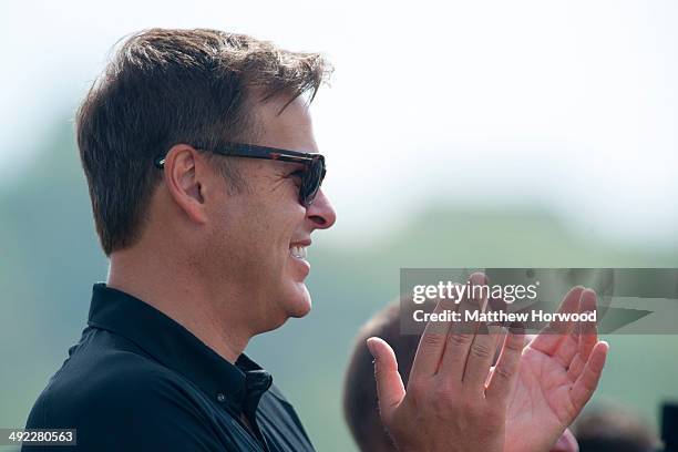 Businessman Peter Jones during the Mike Tindall Celebrity Golf Classic in support of Rugby for Heroes and the On Course Foundation at Celtic Manor...