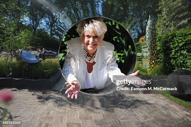 Gloria Hunniford attends the VIP preview day of The Chelsea Flower Show at The Royal Hospital Chelsea on May 19, 2014 in London, England.