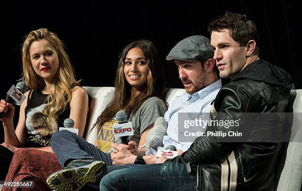 Actors Kristen Hager, Meaghan Rath, Sam Huntington and Sam Witwer talk about their experiences on their show "Being Human" in the "Spotlight on Being...