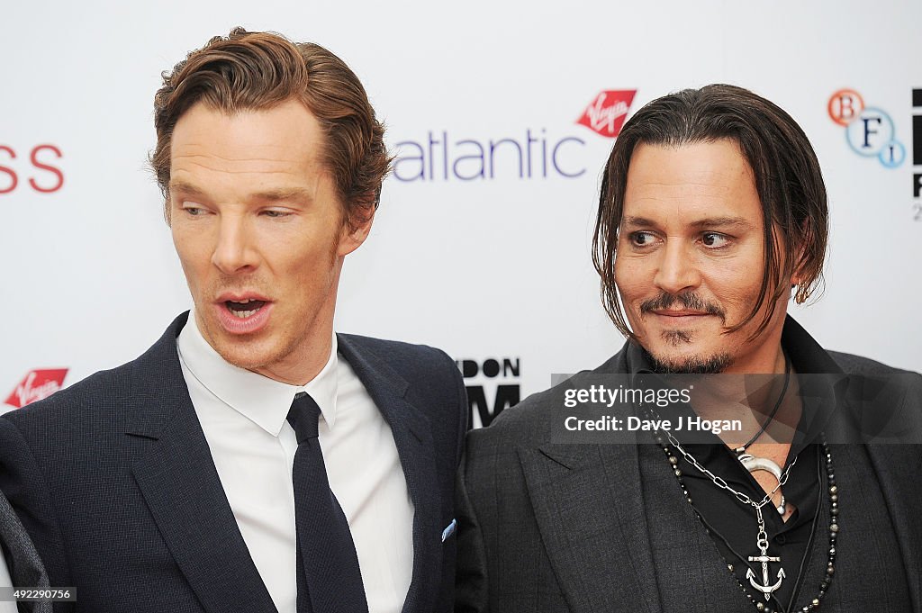 "Black Mass" - Virgin Atlantic Gala - BFI London Film Festival - VIP Arrivals